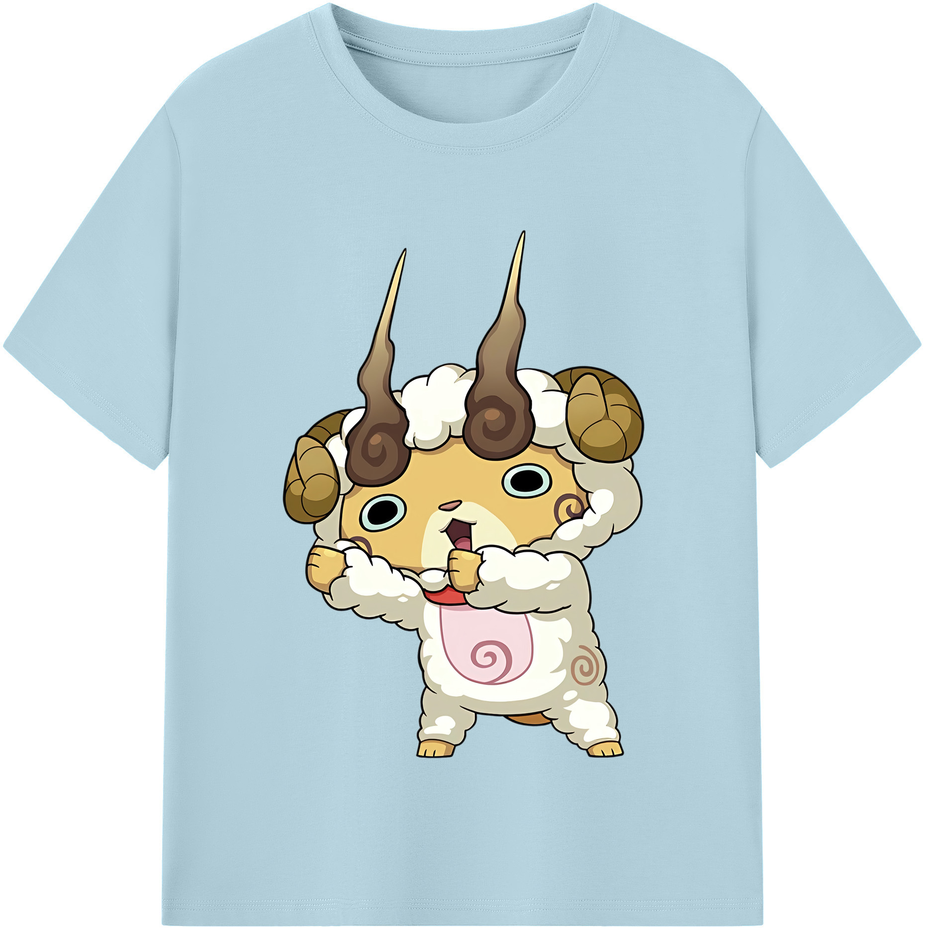 （画像用） 妖怪ウォッチ Yo-kai Watch 綿100％半袖Tシャツ（フロントプリント）